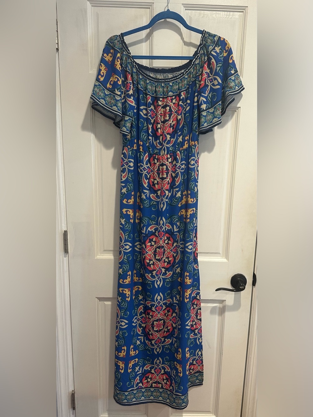 NWT Flying Tomato maxi dress - boho vacation/resort style Farm Rio vibe
